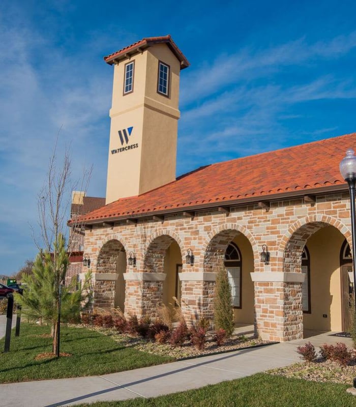 Exterior of Watercress Apartments in Maize, Kansas