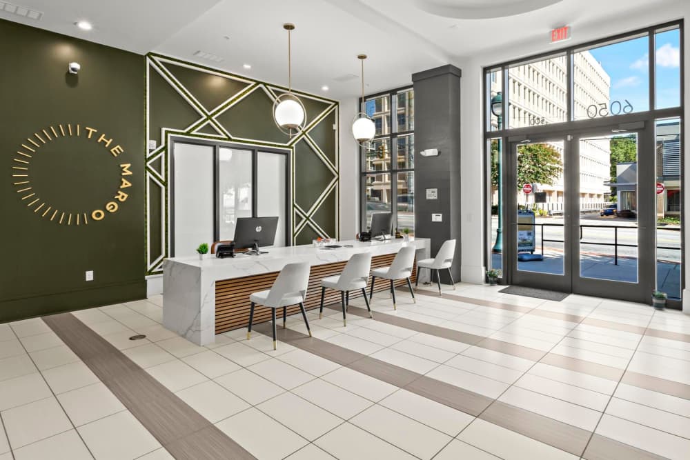 Leasing Office at The Margo in Sandy Springs, Georgia