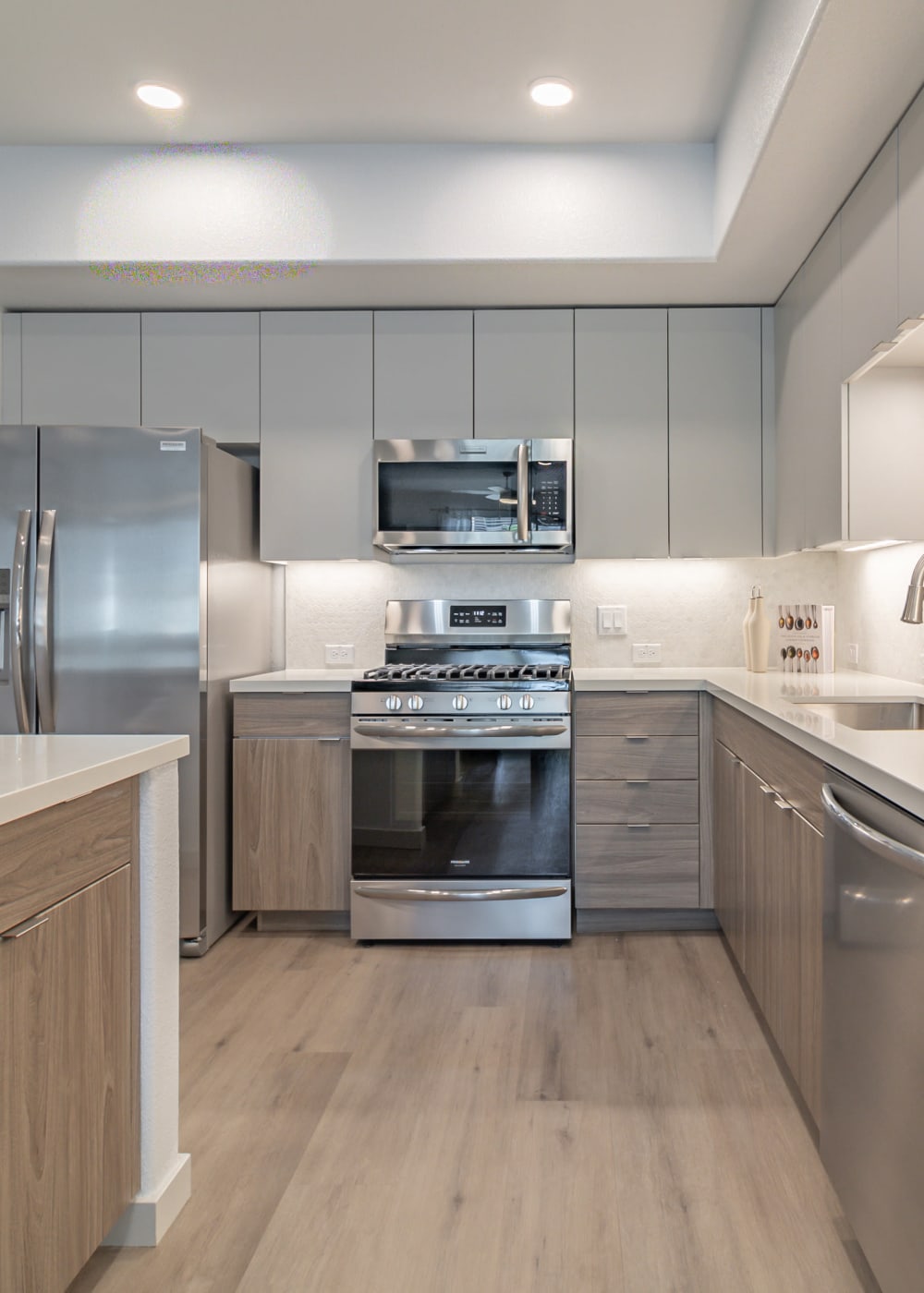 Kitchen at SoCo Apartments in Napa, California