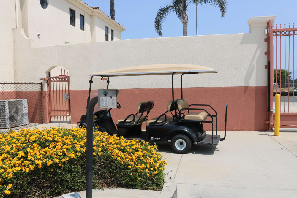 The keypad entry point at Golden State Storage - Oxnard in Oxnard, California