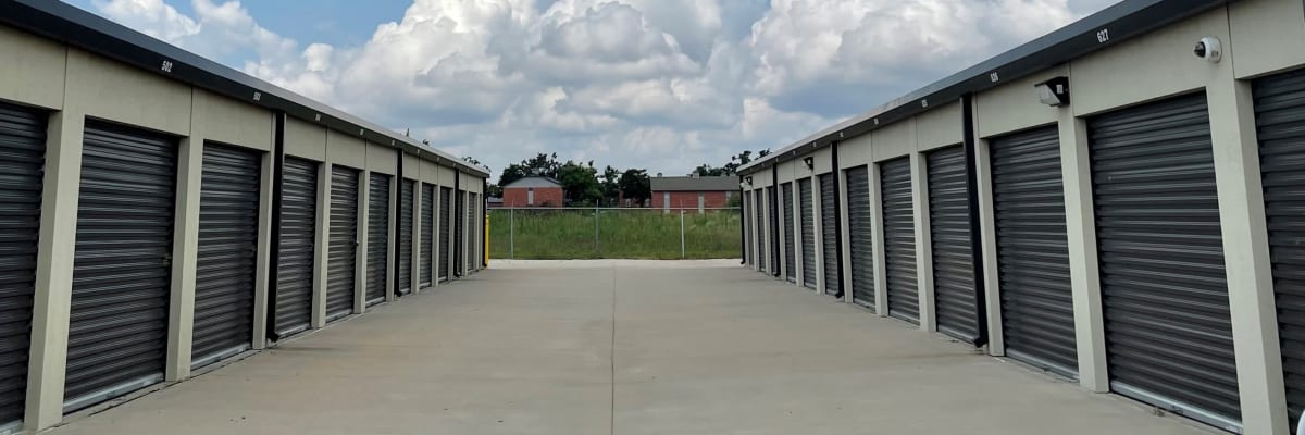 Unit size guide from KO Storage in Bethany, Oklahoma