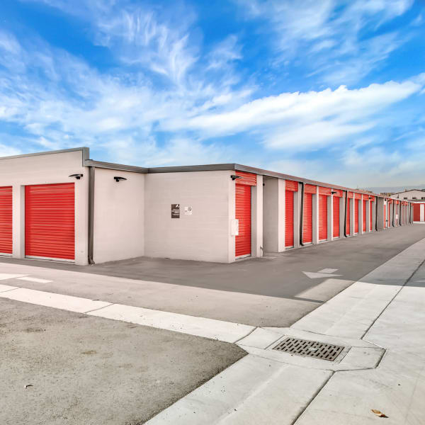 Drive-up storage units at StorQuest Self Storage in Surprise, Arizona
