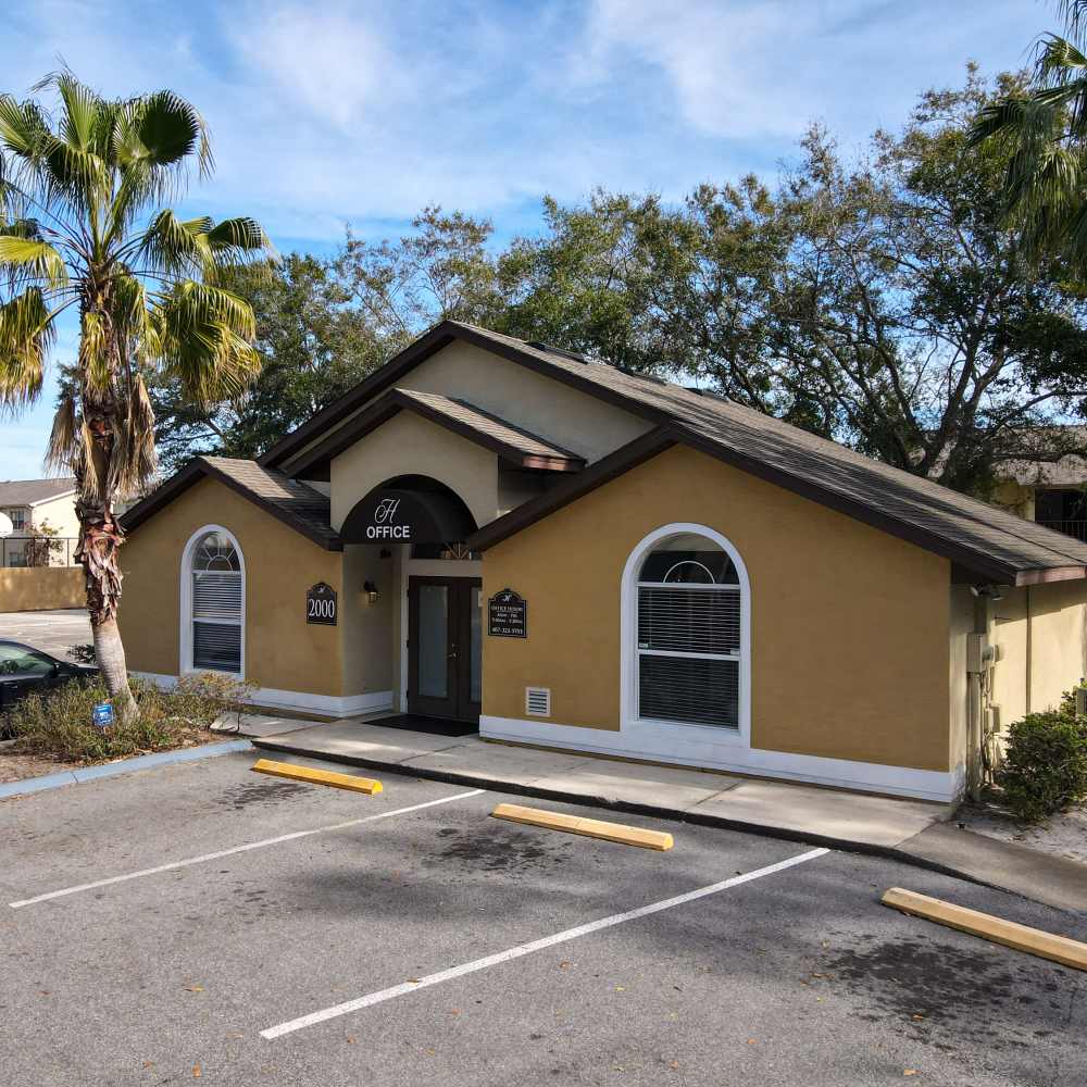 Leasing office at Huntington Reserve in Sanford, Florida