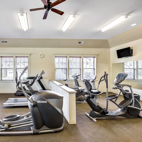 State of the art fitness center at Saratoga Crossing in Farmington, New York
