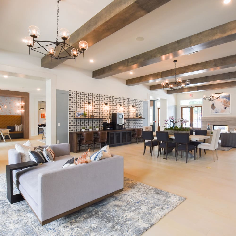 Open layout in the clubhouse at The Archer In Acworth in Acworth, Georgia