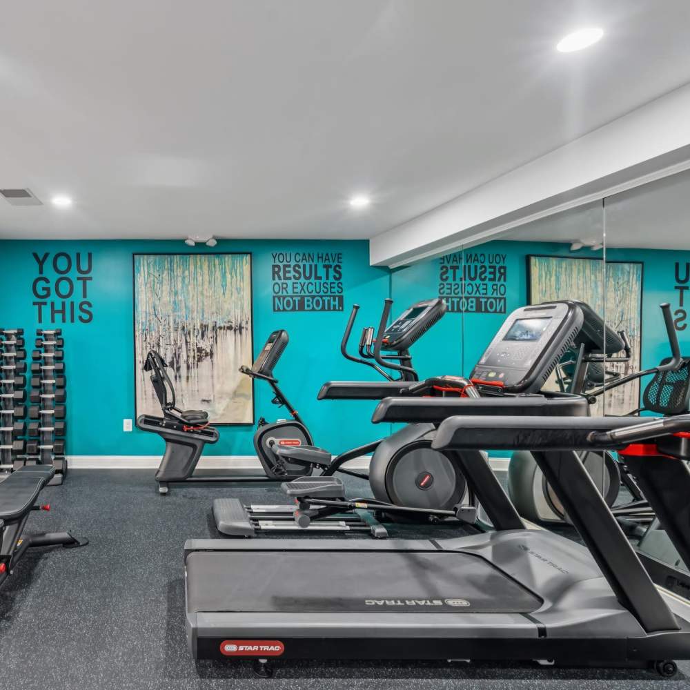 Gym at Georgia West in Silver Spring, Maryland