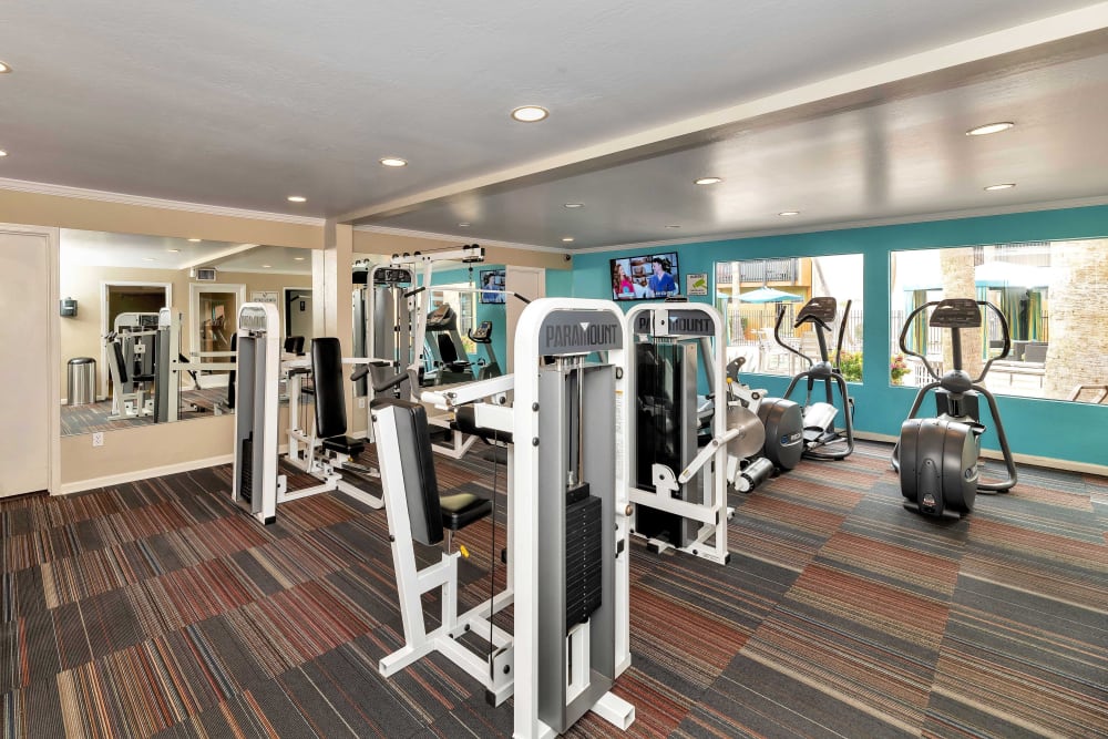 Fitness center at Colter Park in Phoenix, Arizona