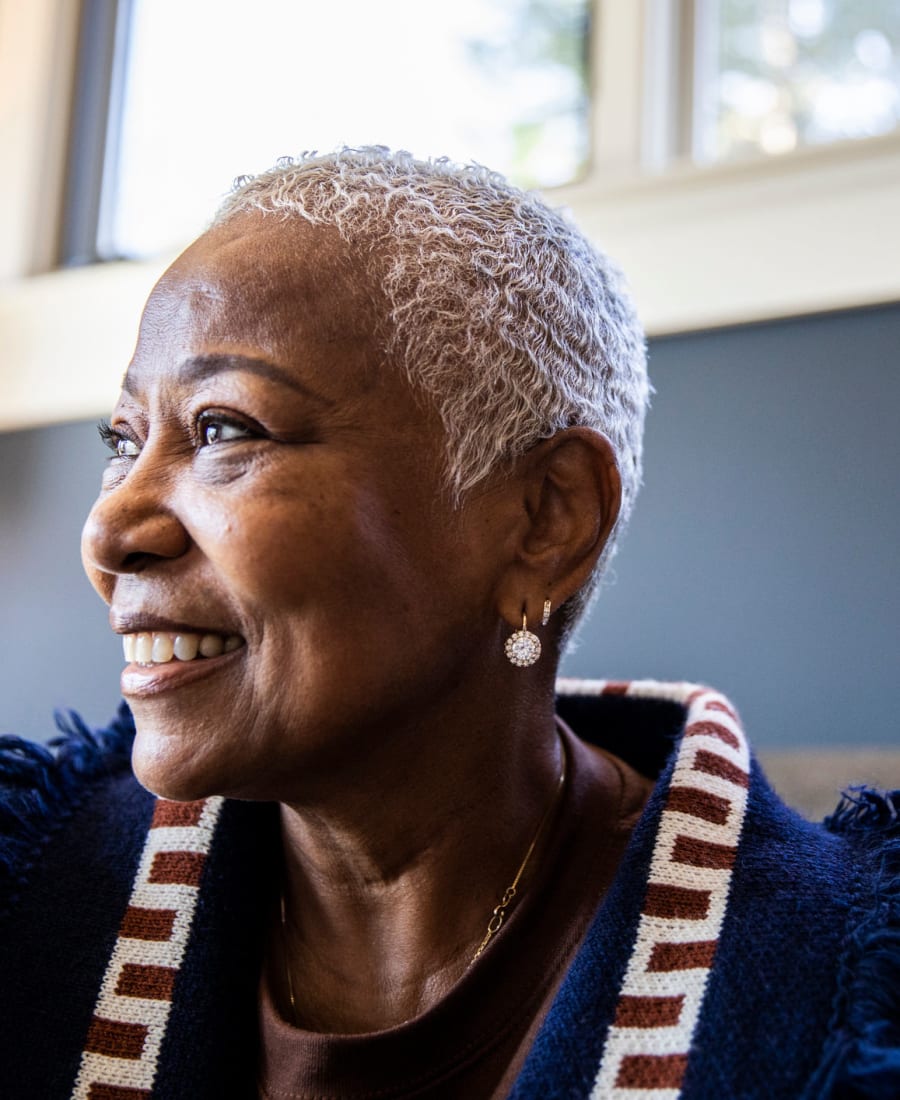 Resident at Brightwater Senior Living of Tuxedo in Winnipeg, Manitoba