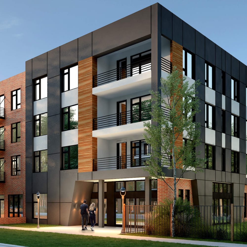 New apartments at The Leo at Lewisville in Lewisville, Texas