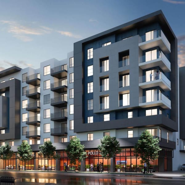 Apartments with balconies at NextGen Properties in Costa Mesa, California