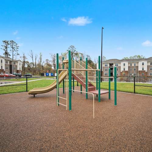 Play area at Rutherford Crossing in Cherryville, North Carolina