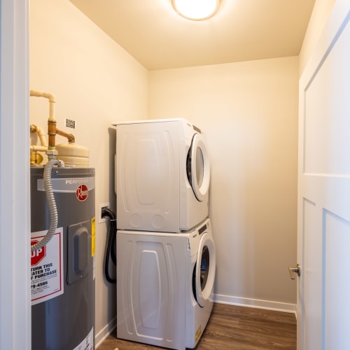 Utility Room at The Bluffs in Romeoville, Illinois
