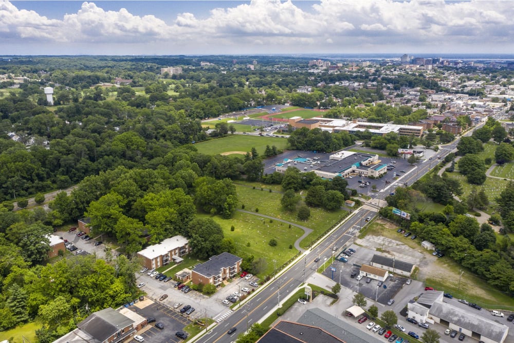 overhead view of Westover Pointe in Wilmington, Delaware