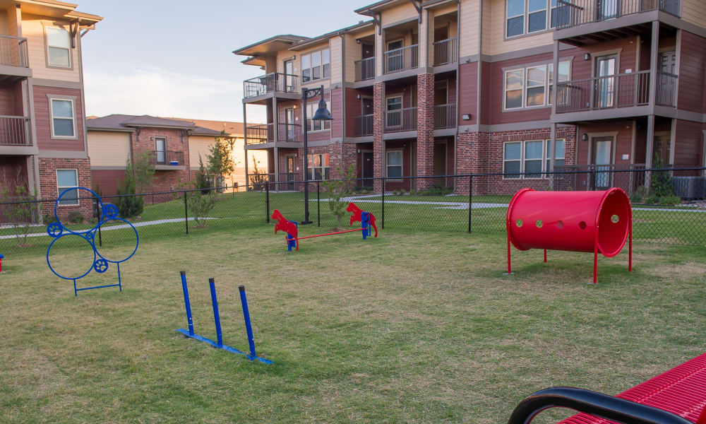 Dog park at The Icon at Lubbock in Lubbock, Texas