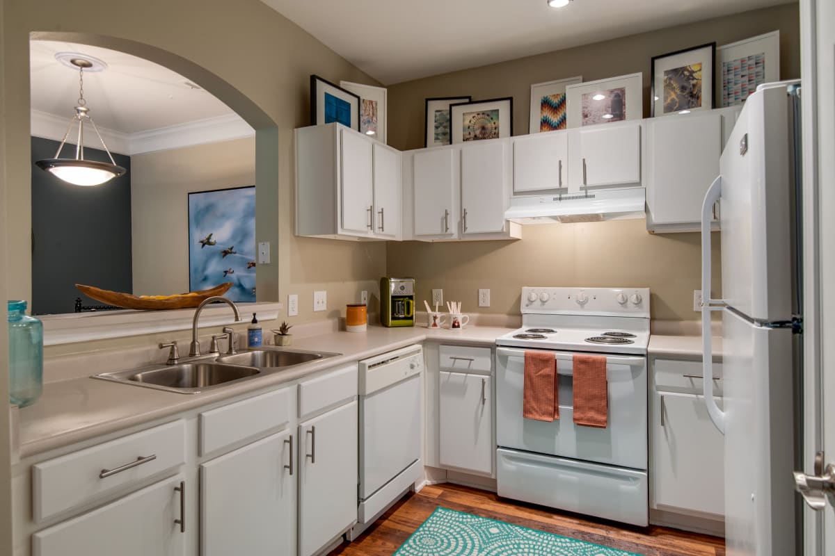 Kitchen at Legacy at Meridian in Durham, North Carolina