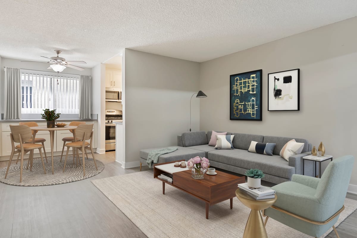 Spacious apartment at Kaitlin Court, Los Angeles, California