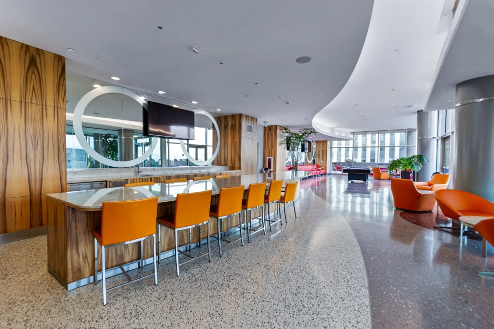 Lobby at The Vermont in Los Angeles, California