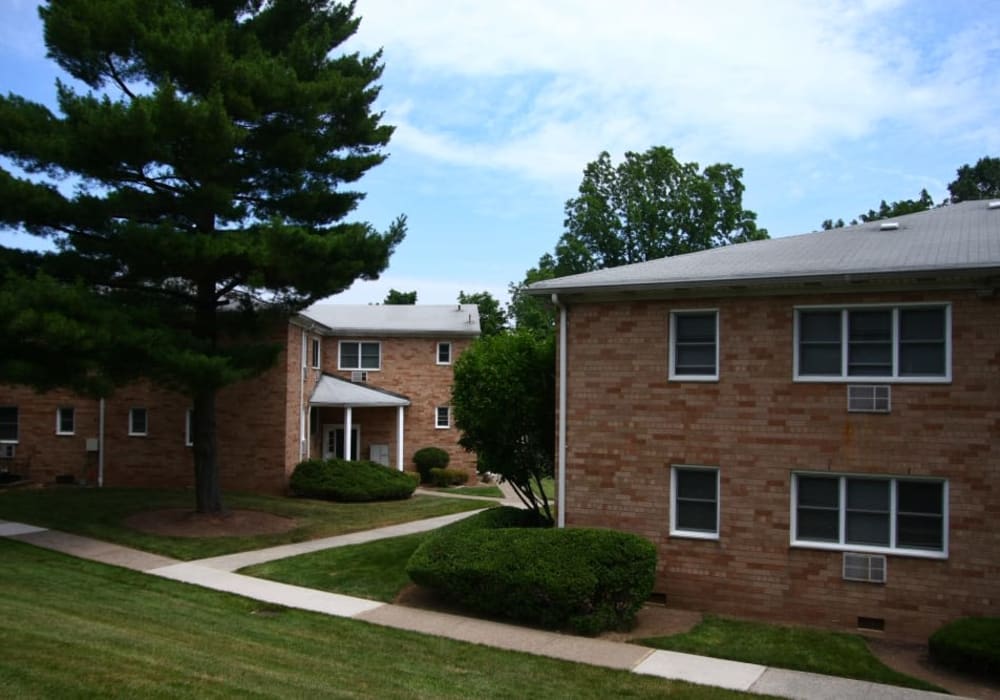 Greenery at Pompton Gardens in Cedar Grove, New Jersey