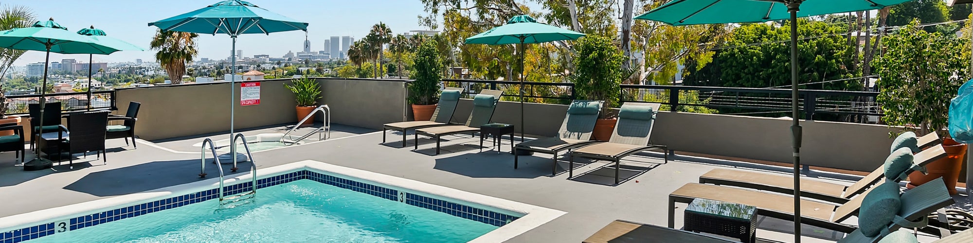 Amenities at Ascent in West Hollywood, California