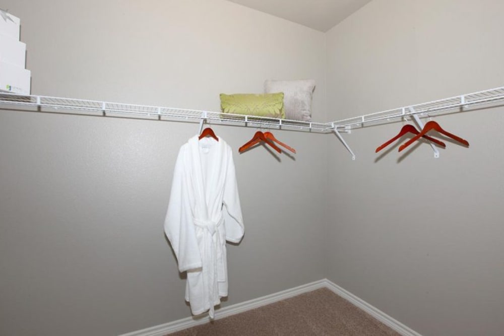 Large walk-in closet at Outlook Ridge in Pueblo, Colorado