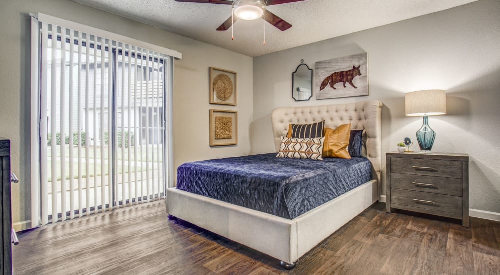 Rendering of bedroom apartment at The Reese at Eastchase in Fort Worth, Texas