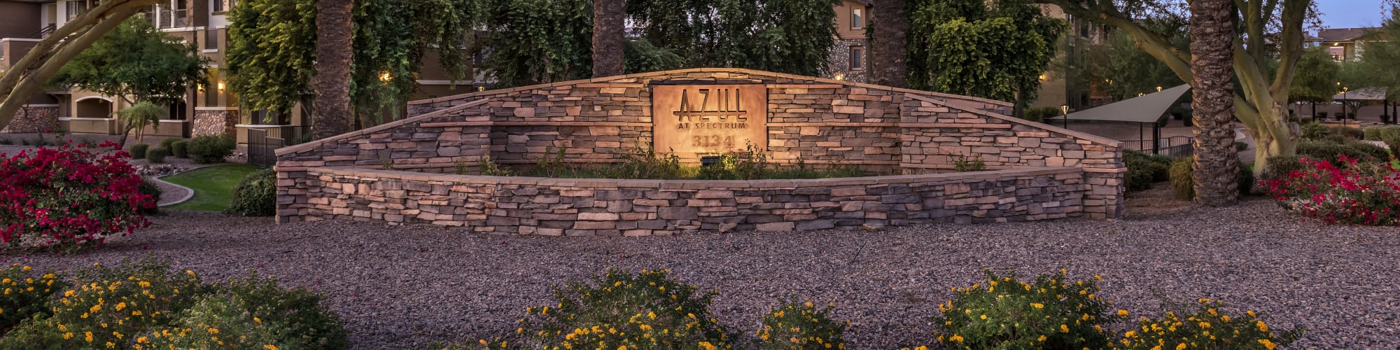 Floor plans at Azul at Spectrum in Gilbert, Arizona