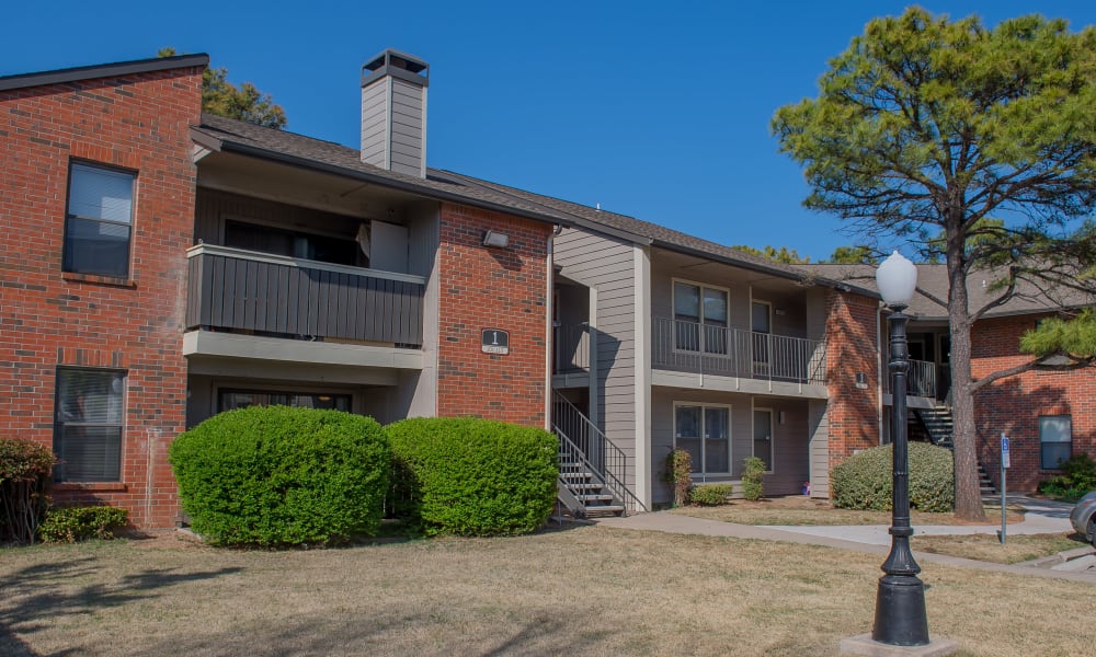 Exterior at Woodscape Apartments in Oklahoma City, Oklahoma