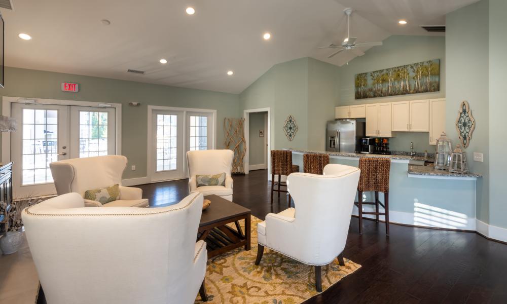 Resident clubhouse at The Reserve at White Oak in Garner, North Carolina