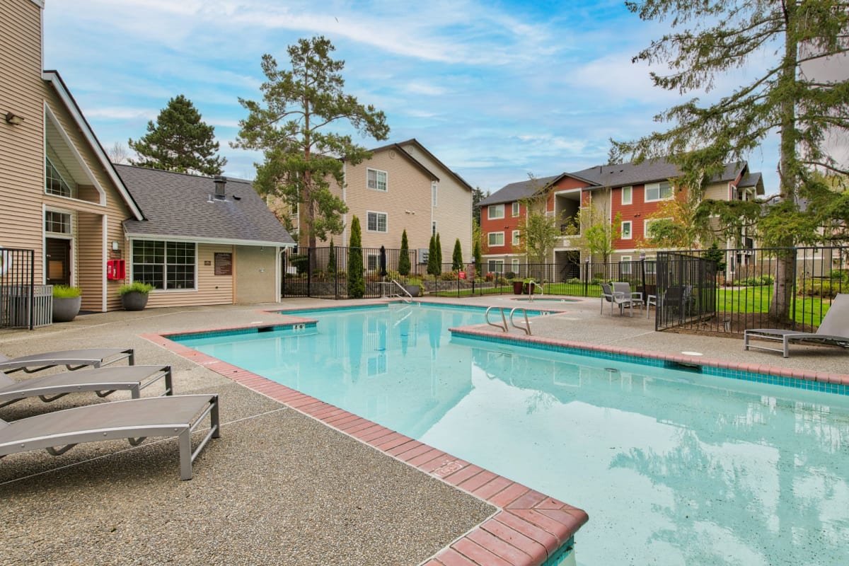 Swimming pool at Indigo Springs, Kent, Washington