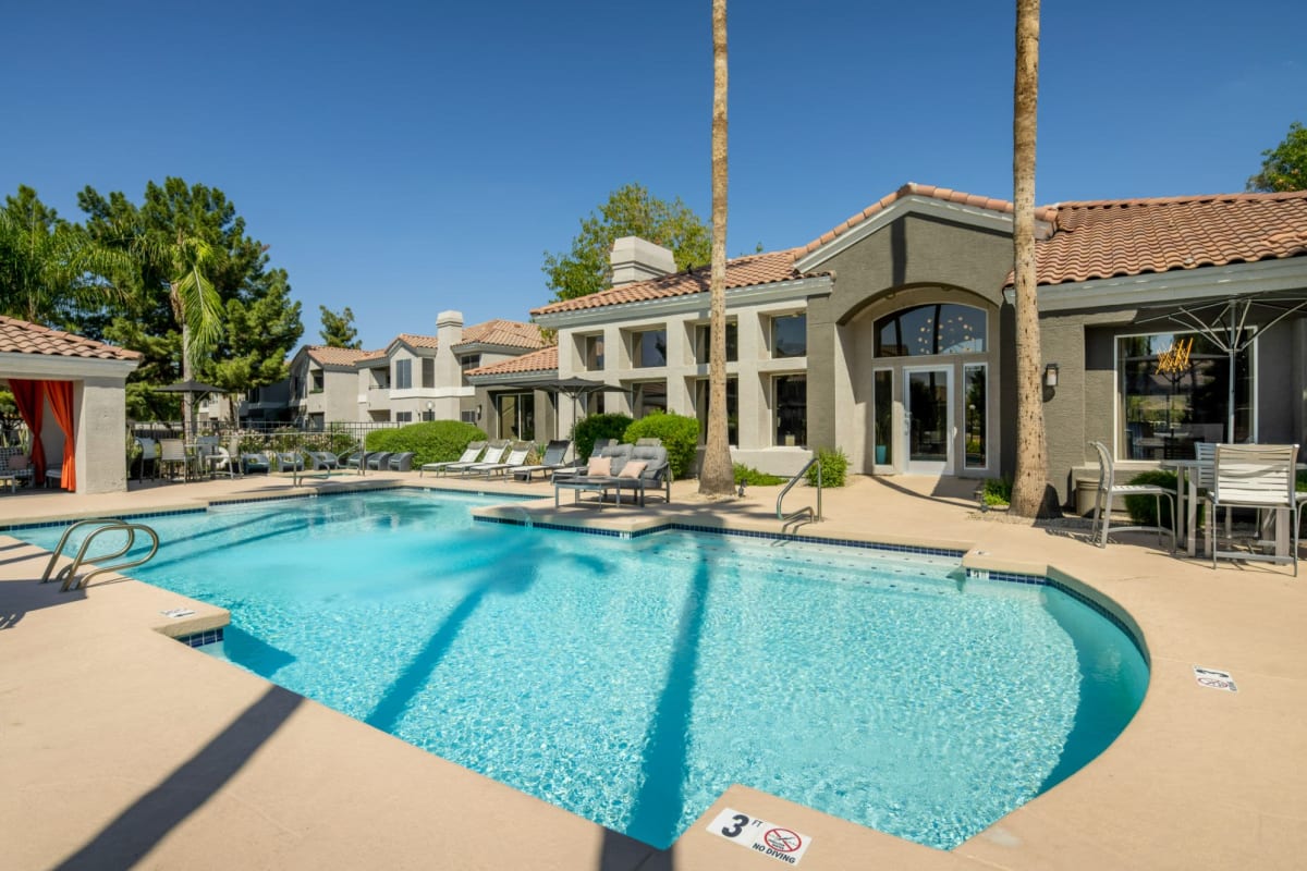 Resort-style pool at Lakes at Arrowhead Ranch, Glendale, Arizona