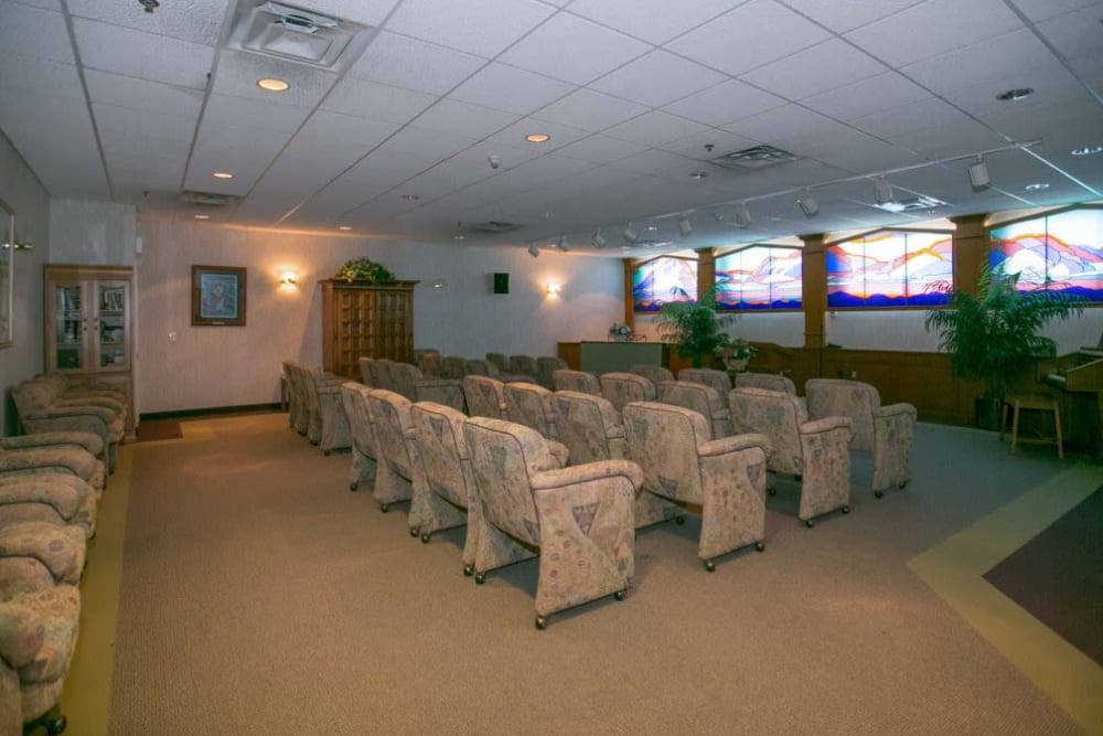 Theater at The Citadel Senior Living in Mesa, Arizona
