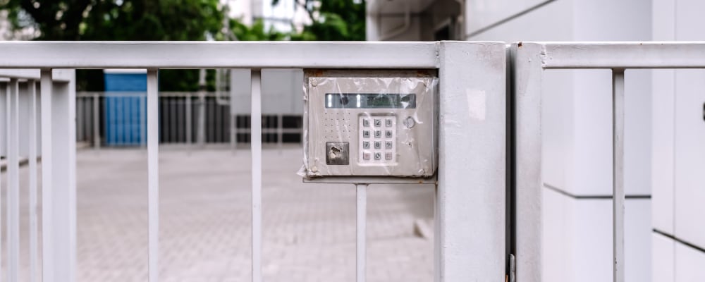 Keypad entry at I-205 Mini Storage in Vancouver, Washington