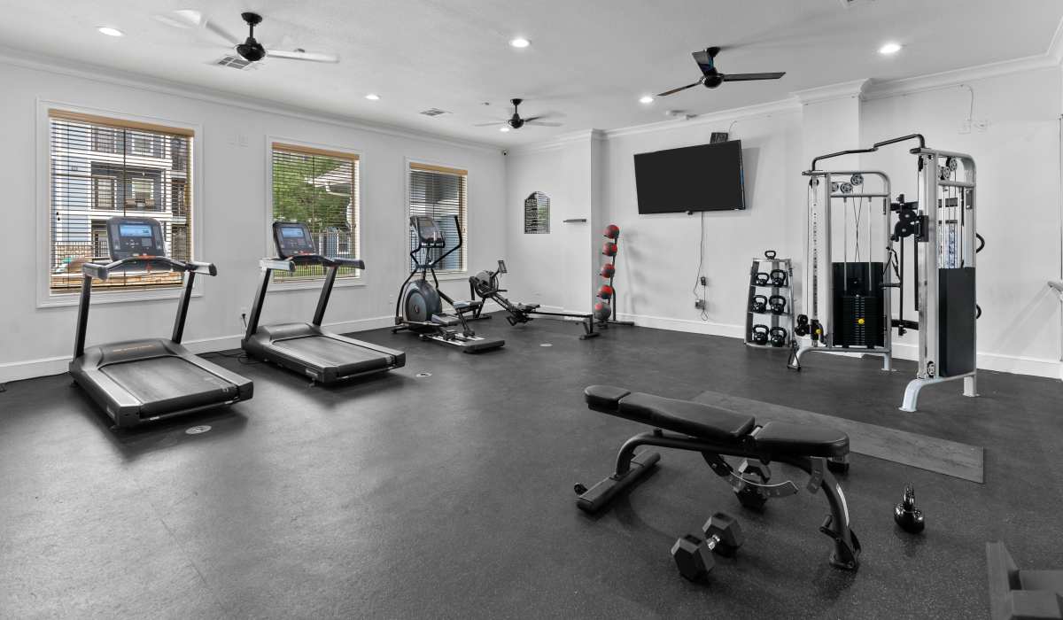 Community fitness center at Stoneleigh Corpus Christi in Corpus Christi, Texas