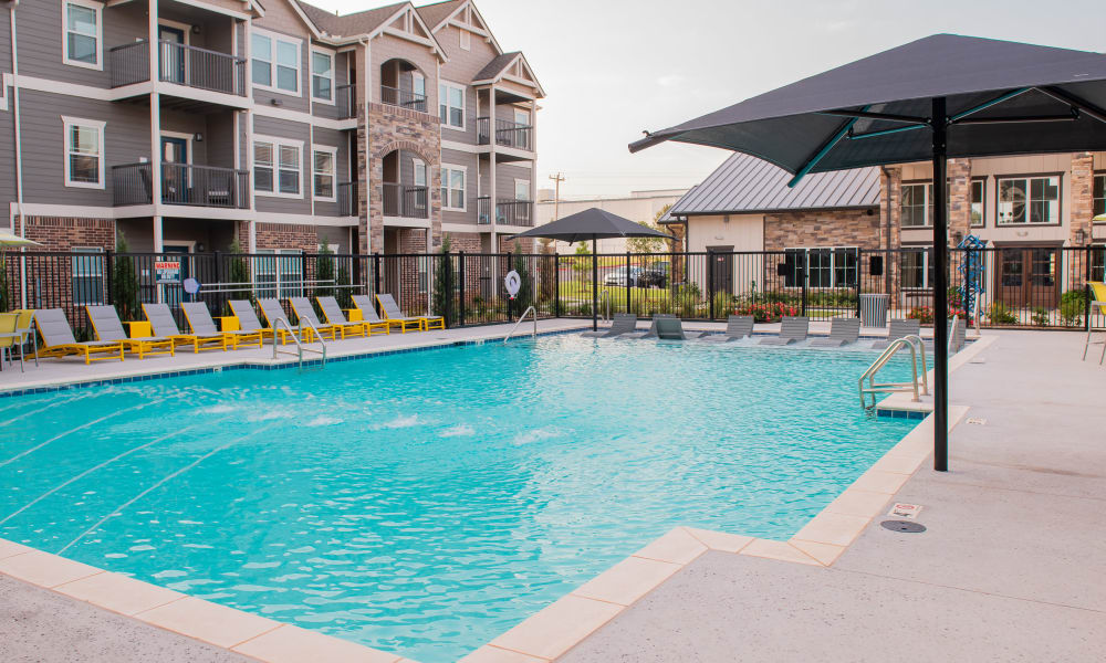 Pool at 24Hundred Apartments in Oklahoma City, OK