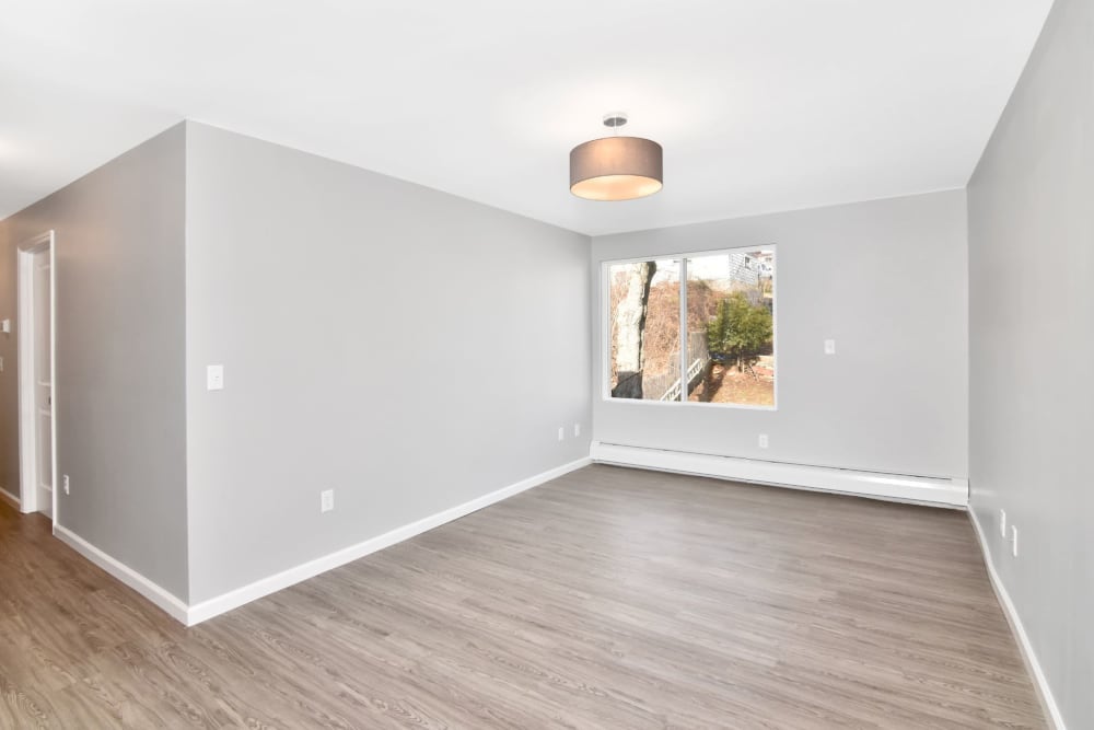 Rendering apartment dinning area at Springwood Gardens in New Britain, Connecticut