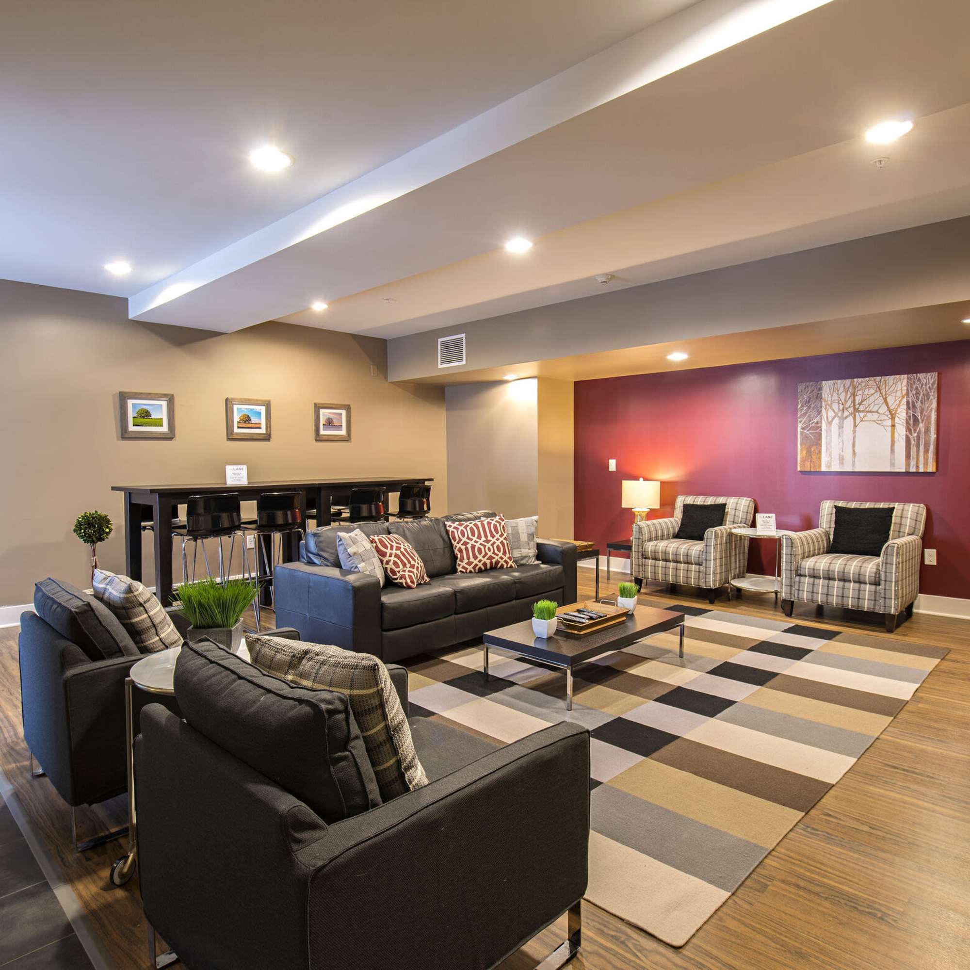 Community clubhouse at The Lane in Columbus, Ohio