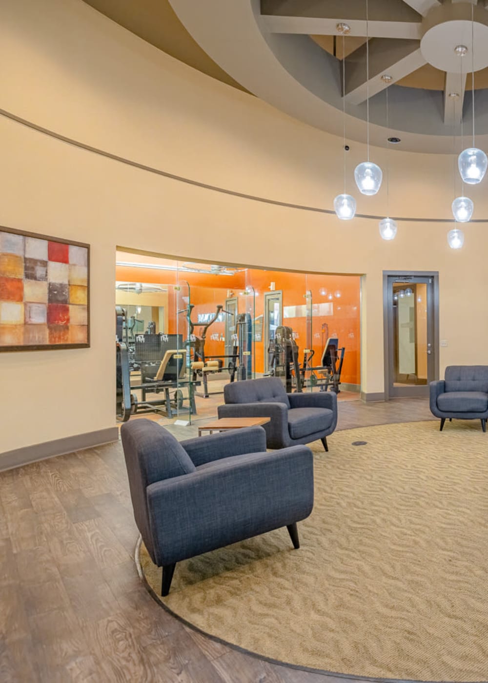 Rendering of residents clubhouse at Broadstone in San Antonio, Texas
