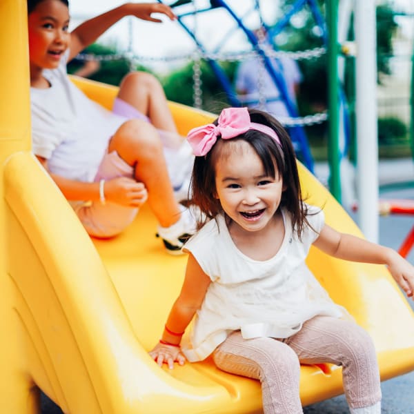 Kids playing at Symphony Property Management in Buffalo, New York