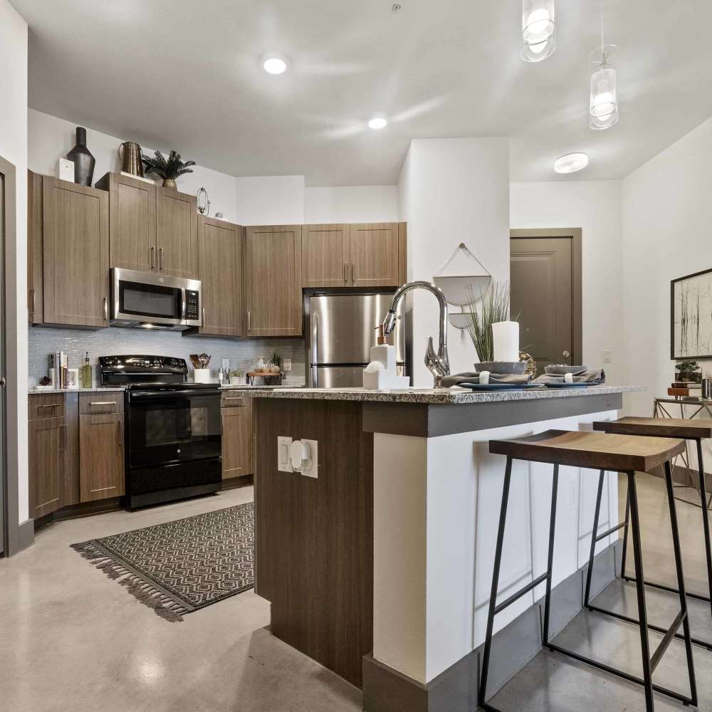 Kitchen at Millennium Place in Corinth, Texas