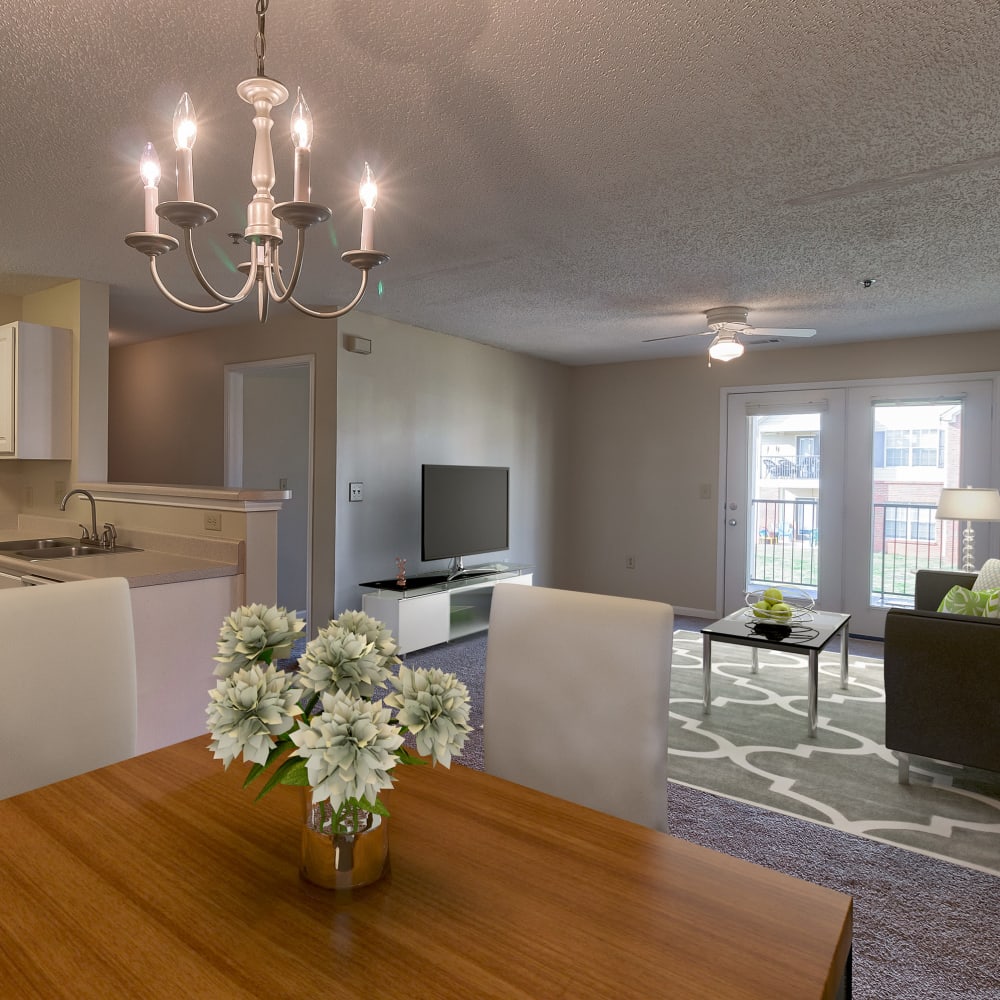 Spacious model apartment at Chapel Lakes, Wetumpka, Alabama