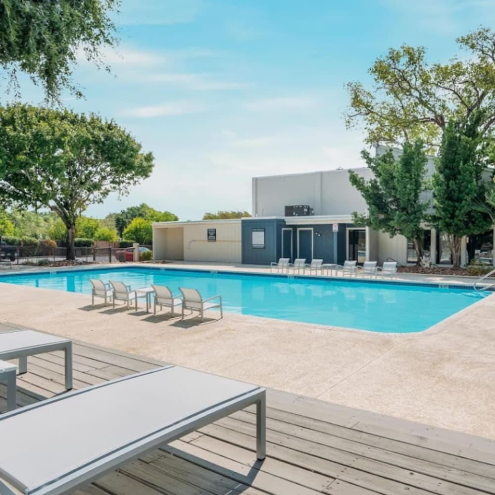 Large pool at Merida in San Antonio, Texas