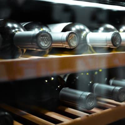 Wine bottles stored at Storage Star Napa in Napa, California