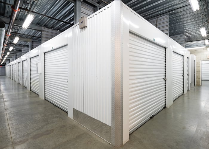 Drive-up access storage units at A Storage Place in Montclair, California 