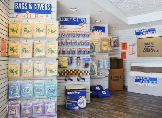 Moving supplies available at A-1 Self Storage in North Hollywood, California
