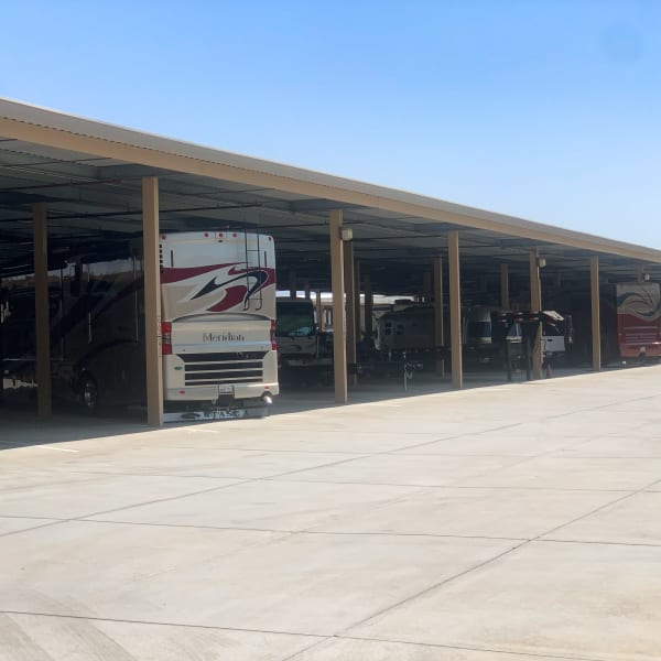 RV parking at StorQuest Self Storage in Cathedral City, California