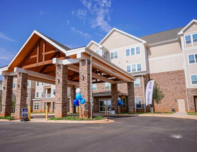 View of apartment at Harmony at Brookberry Farm in Winston-Salem, North Carolina