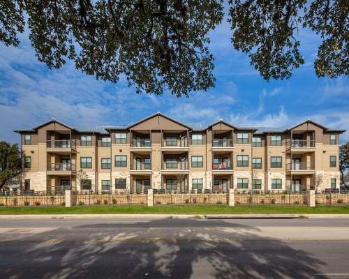 Rendering of apartments at Platinum Shavano Oaks in San Antonio, Texas