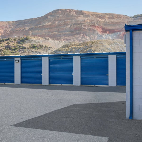 Storage units at StorQuest Economy Self Storage in Salt Lake City, Utah