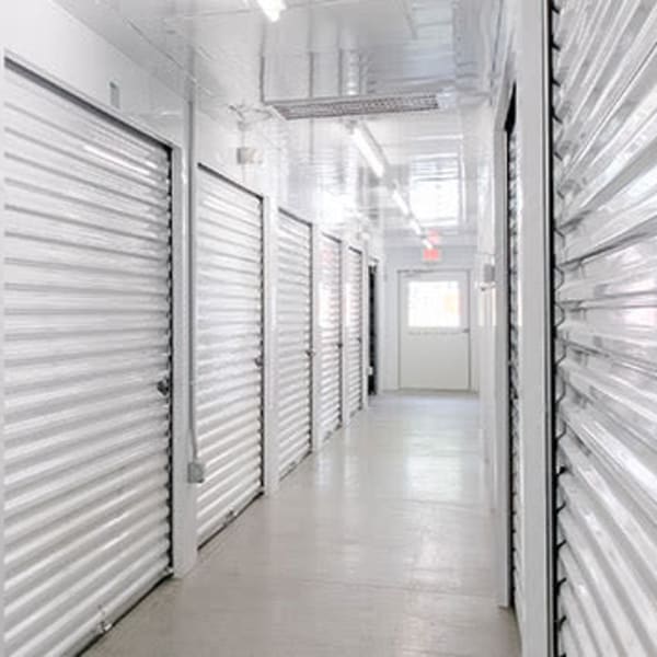 Indoor storage units at StayLock Storage in Yorktown, Indiana