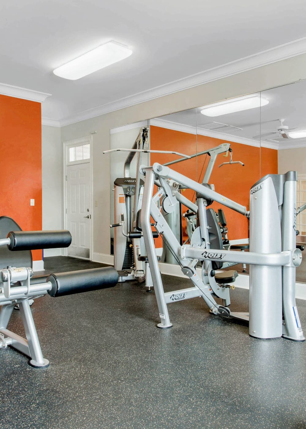 Fitness center at Ashley Court Apartments, Charlotte, North Carolina